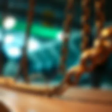 A historical timeline graphic illustrating the evolution of the Cuban link chain over the decades.