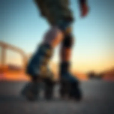 Innovative gear designed for aggressive inline skaters