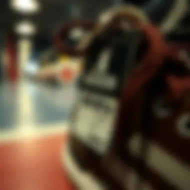 Footwear price tags highlighting discounts