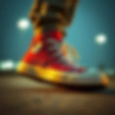 Vintage advertisement featuring Converse Chuck Taylor All Stars