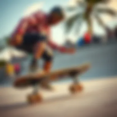 Symbolic representation of skateboarding culture and community