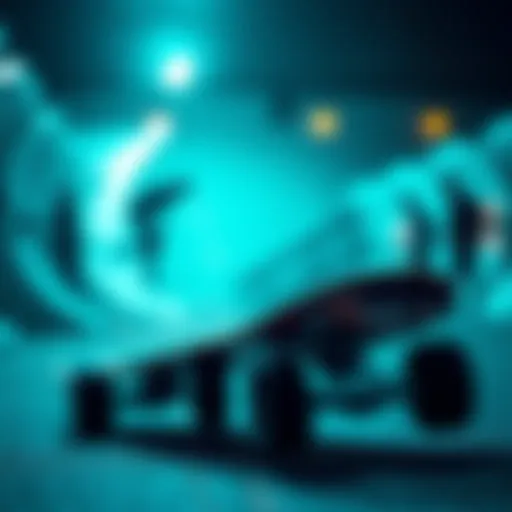 Artistic representation of Alien Workshop skateboard design