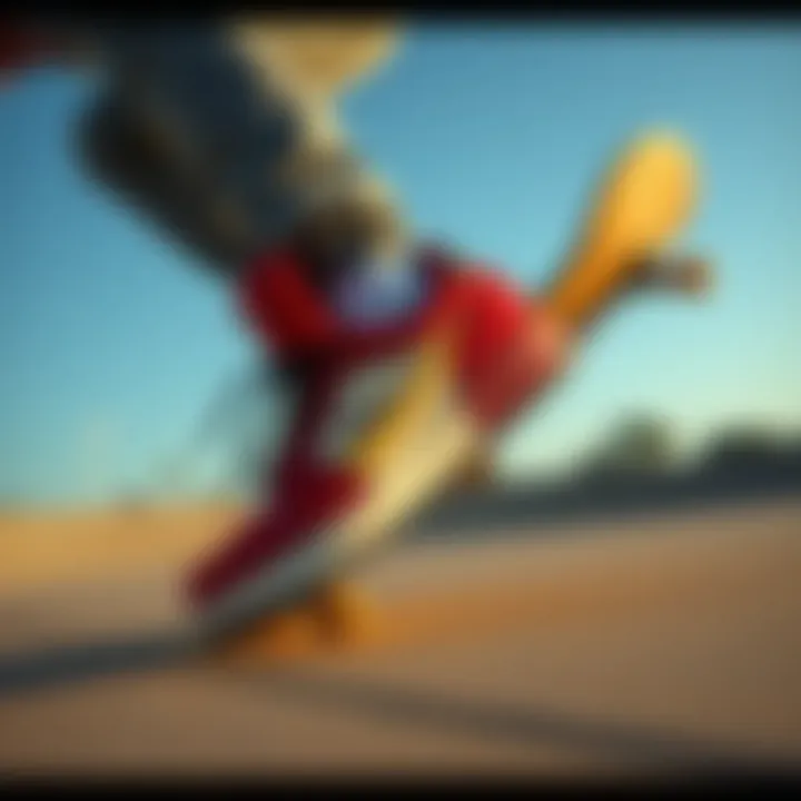 Cultural Impact in Skateboarding Cultural significance of Fila Renno Red in skateboarding