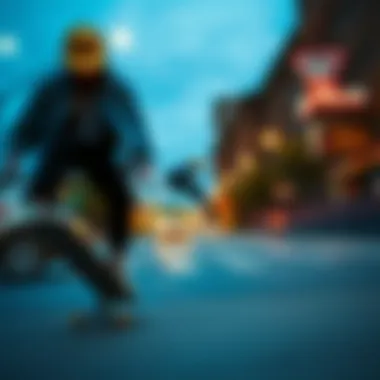 An artistic representation of Slam Magazine shorts showcasing iconic skate moments