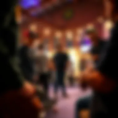 A community gathering of skaters reflecting on the skateboarding lifestyle