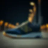 Stylish exterior design of New Balance Numeric Tiago 1010 showcasing its sleek silhouette