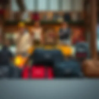 Nixon bags displayed in a lifestyle context, representing cultural significance