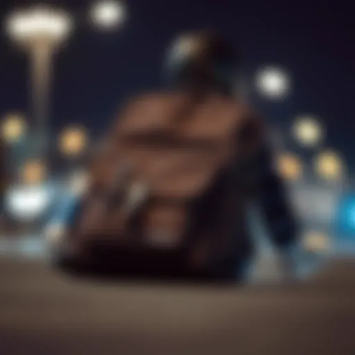 Innovative Design of Nixon Bags A stylish Nixon bag showcasing innovative design features