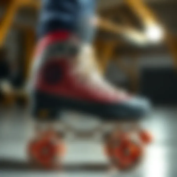 Comparison of materials used in indoor and outdoor skates