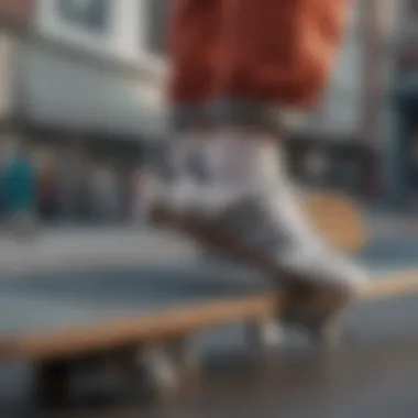 Adidas apparel worn by skateboarders performing tricks