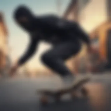 A historical depiction of skateboarding culture