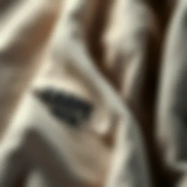 Close-up of the fabric texture showcasing quality and comfort
