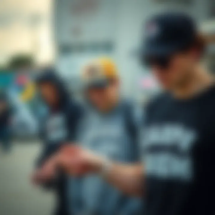 Stylish individuals expressing their identity through the Carpe Diem sweatshirt