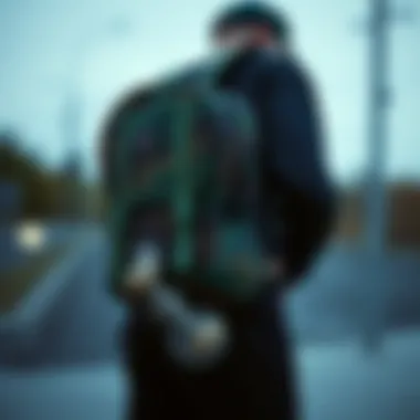 Practical applications of the Herschel camo bag in everyday use