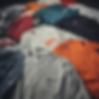 Selection of Nike SB Shirts Variety of Nike SB shirts laid out for selection
