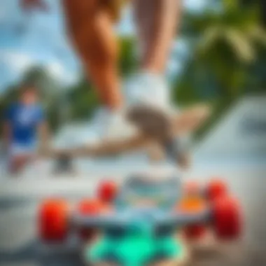 Comparison of penny boards and traditional skateboards