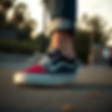 Stylish pairing of Vans UltraRange Chelsea with casual attire