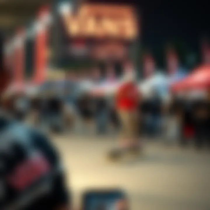 Global skateboarding event showcasing Vans