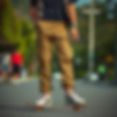 Styling options for Tripp cargo pants in contemporary fashion