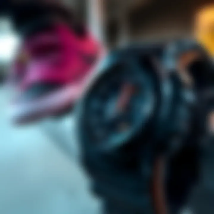 Close-up of the G-Shock GA2100 Black features highlighting its durability