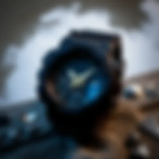 G-Shock GA2100 Black showcasing its sleek design