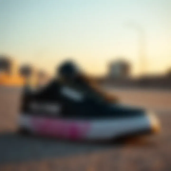 A pair of Globe Shoes designed for skateboarding