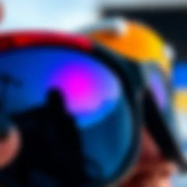 Close-up of Heatwave Z87 Polarized lenses showing clarity and protection