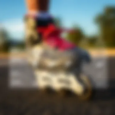 A chart comparing the safety features of various inline skates for shoes, emphasizing user safety.