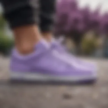 Maintenance and Care Tips for Nike Lilac Sneakers User-friendly guide on maintaining and caring for Nike lilac sneakers.