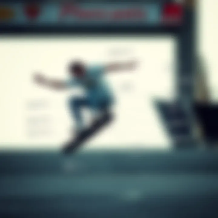 Understanding Movement: The Biomechanics Behind the Ollie Diagram illustrating the biomechanics of the ollie