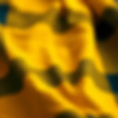 Close-up of flannel fabric showcasing texture and pattern