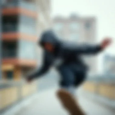 Dynamic performance wear showcasing Nike's innovative fabric technology