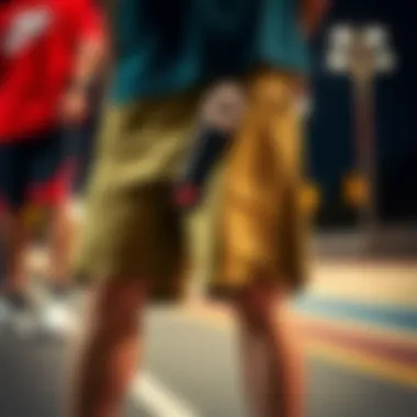 Variety and Style: Nike Cut-Off Shorts Collection A collection of various styles of Nike cut-off shorts