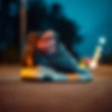 Iconic silhouette of the Reebok BB4500 Mid showcasing its unique design features