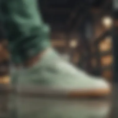 Performance features of the Reebok Club C Chalk Green