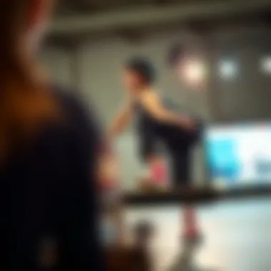 Skater in action demonstrating proper skate fit.