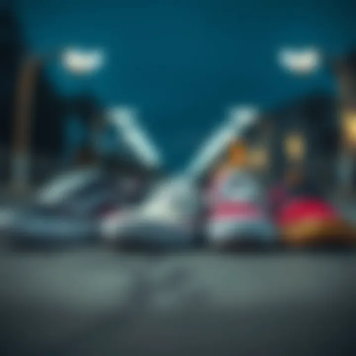 Diverse Styles of Vans Canvas Shoes Different style variations of Vans canvas shoes