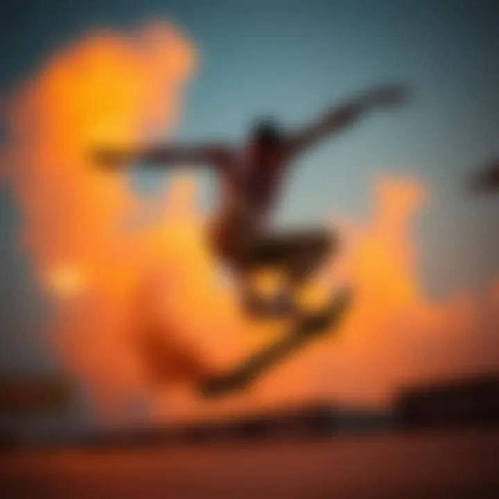 Individuality and Personal Expression in Sports Artistic representation of individuality in sports through stance.