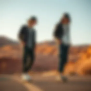 Fashion-forward Styling with Tripp Cargo Pants Fashion-forward individuals styled in Tripp cargo pants