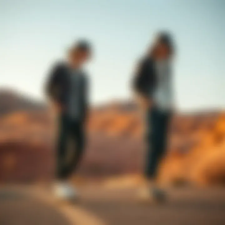 Fashion-forward Styling with Tripp Cargo Pants Fashion-forward individuals styled in Tripp cargo pants