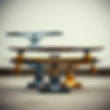 Comparison of different skateboard truck models for 8.0 decks