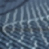 Close-up of textured grip tape surface highlighting its unique pattern