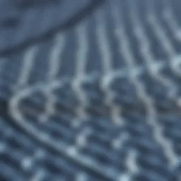 Close-up of textured grip tape surface highlighting its unique pattern