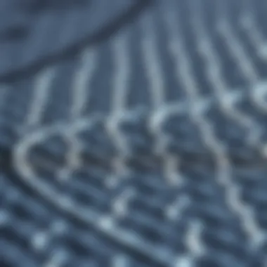 Close-up of textured grip tape surface highlighting its unique pattern