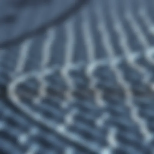 Close-up of textured grip tape surface highlighting its unique pattern