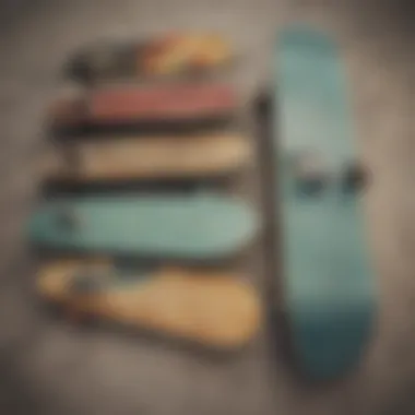 An overview of different skateboard shapes and their functionalities.