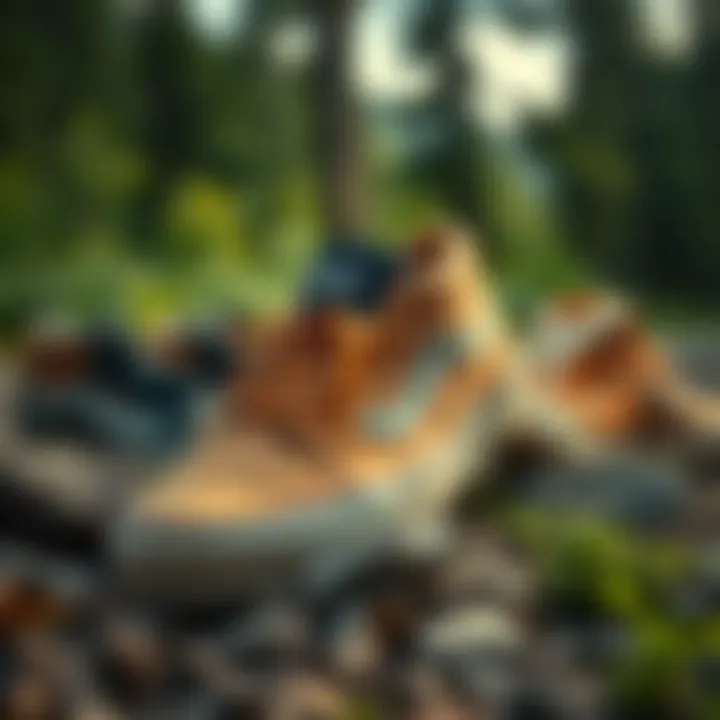 A collection of Vans hiking models showcasing diverse designs