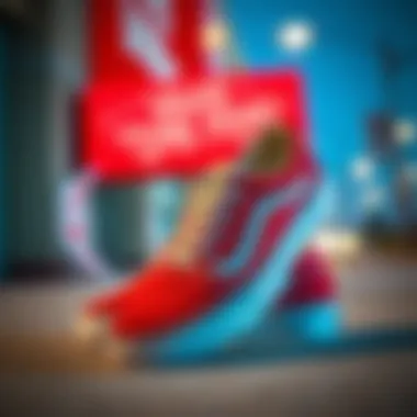 An iconic pair of Vans shoes showcasing their classic design