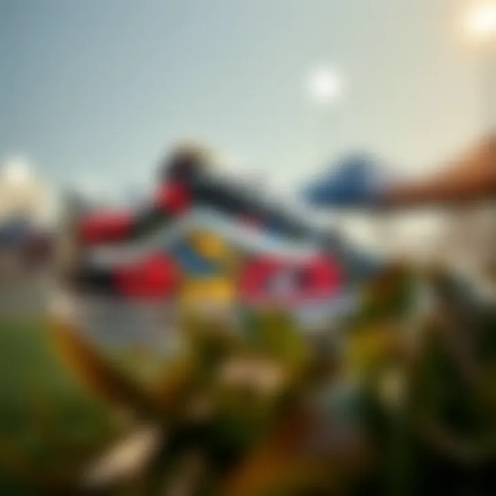 Personalized Vans Skool V with custom artwork