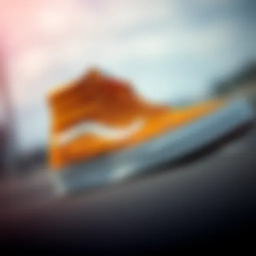 Stylish profile view of Vans Standard Mid MTE showcasing design features